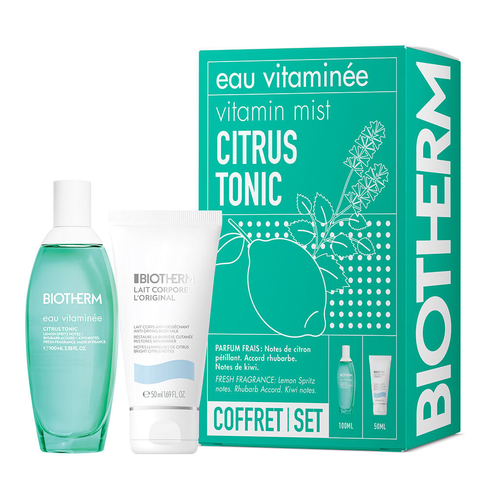 Eau Vitaminée Citrus Tonic Fragrance and Body Care Set - Biotherm CA